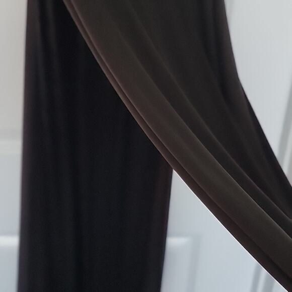 Lucy In the Sky Milly Halter Maxi Dress Black, M - Picture 6 of 8